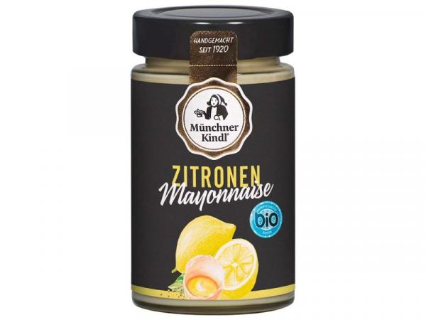 Bio Zitronen Mayonnaise Münchner Kind'l